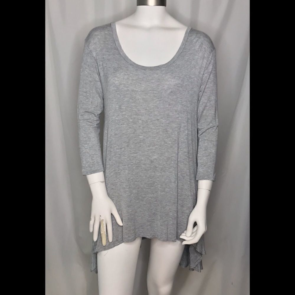 Frumos Gray Tunic Top M